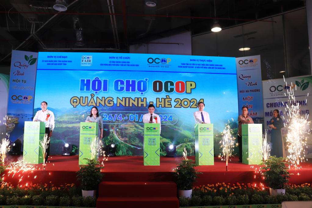 Khai mạc Hội chợ OCOP Quảng Ninh – Hè 2024